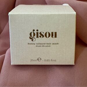 Gisou Honey Infused Hair Mask New Sealed Travel Size 25 ml .85 oz